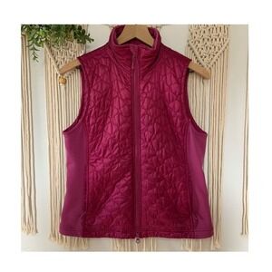 L.L. BEAN Women's Quilted Thinsulate Full Zip Fitness Vest Size Small